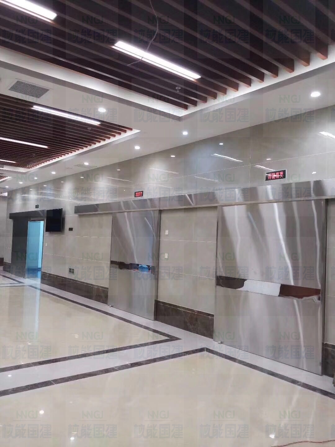 影像科CT室防輻射電動(dòng)感應(yīng)平移鉛門(mén)-CT X radiation protection door 影像科CT室防輻射電動(dòng)感應(yīng)平移鉛門(mén)-CT X radiation protection door