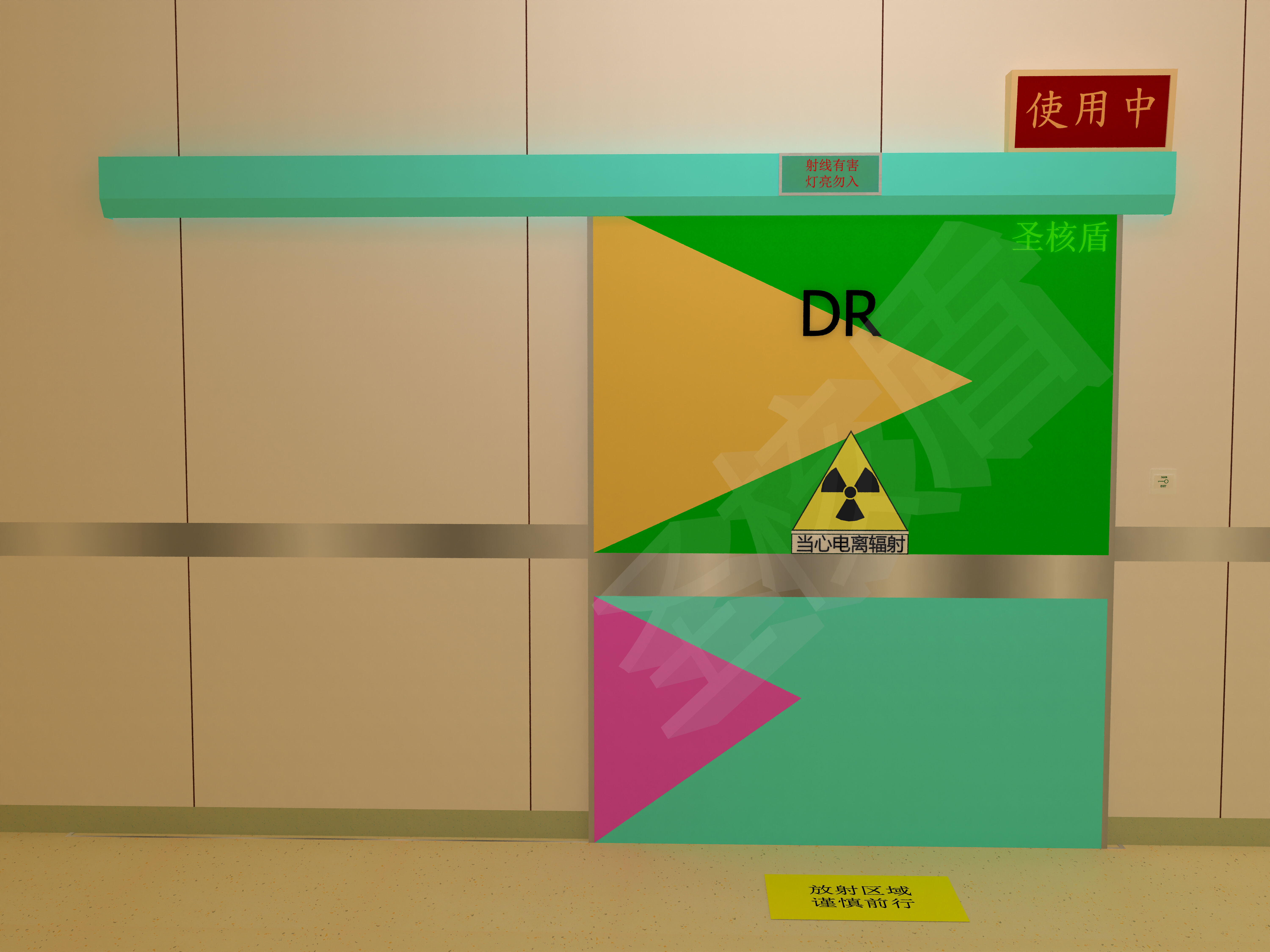 放射科DR機(jī)房自動(dòng)鉛門(mén) 放射科DR機(jī)房自動(dòng)鉛門(mén)