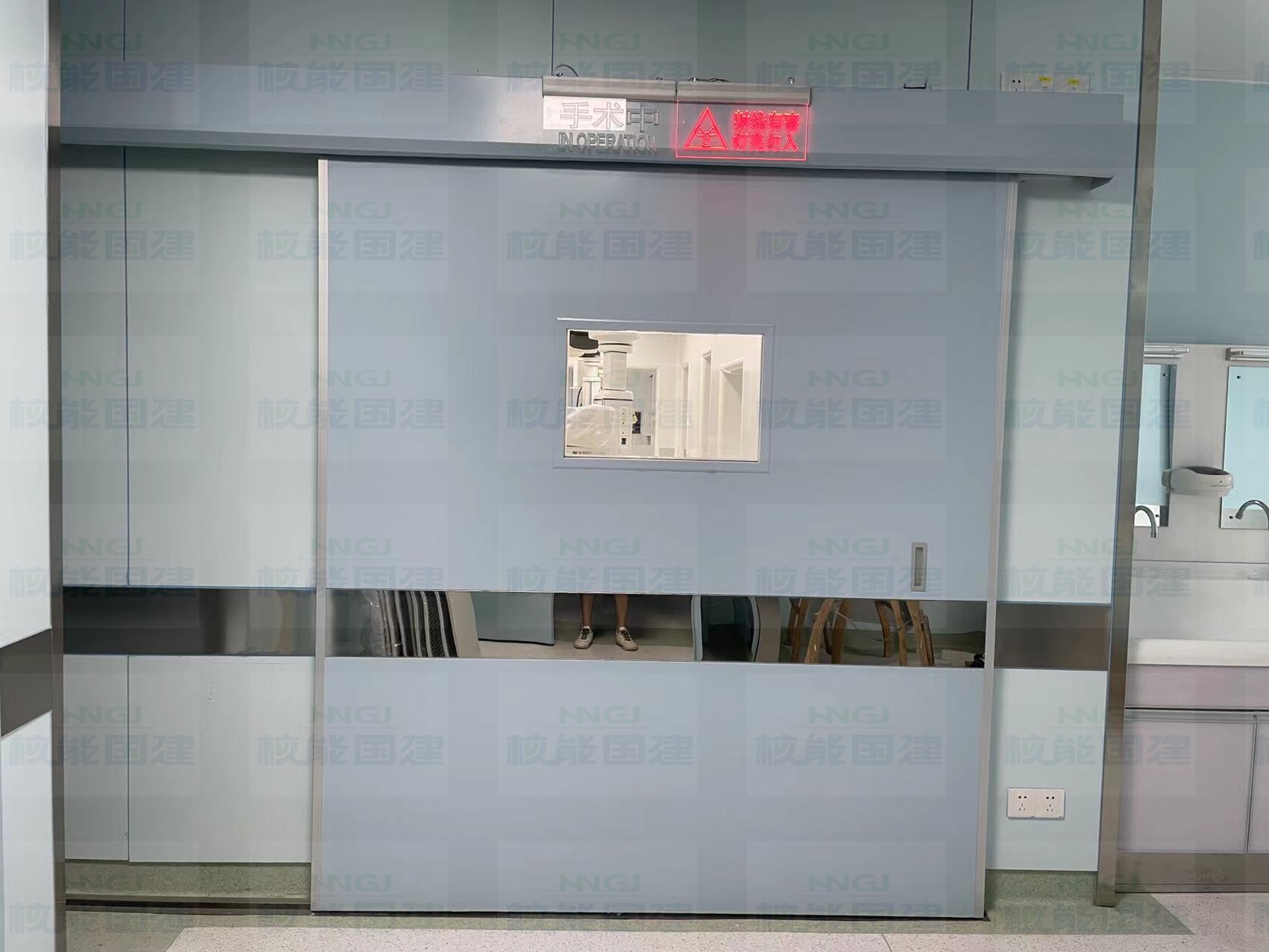 DSA手術(shù)室氣密鉛門(mén)4mmPb防護(hù)-DSA operating room X-ray protective door DSA手術(shù)室氣密鉛門(mén)4mmPb防護(hù)-DSA operating room X-ray protective door